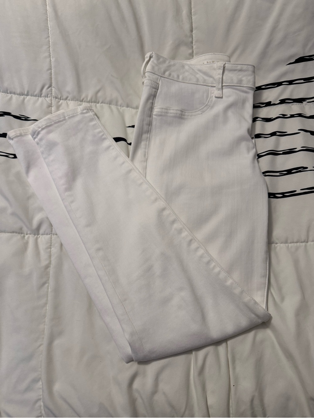 American Eagle Outfitters White Skinny Jeans - High Rise